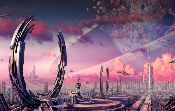 Порталы в городе будущего