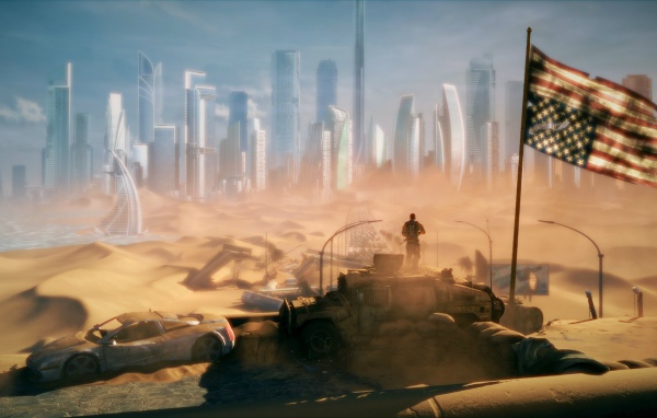 Постапокалиптический пейзаж