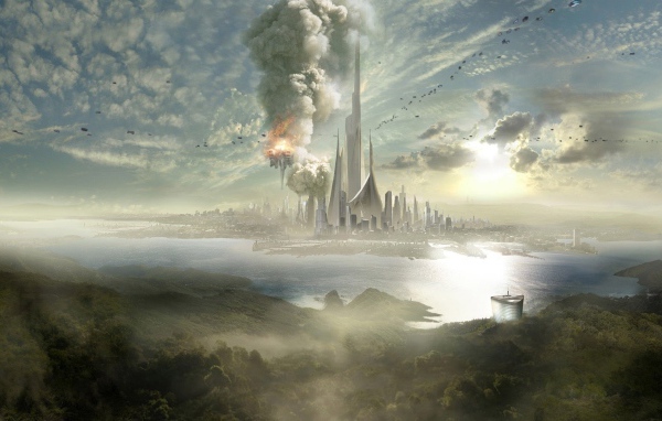 Дым в мегаполисе будущего