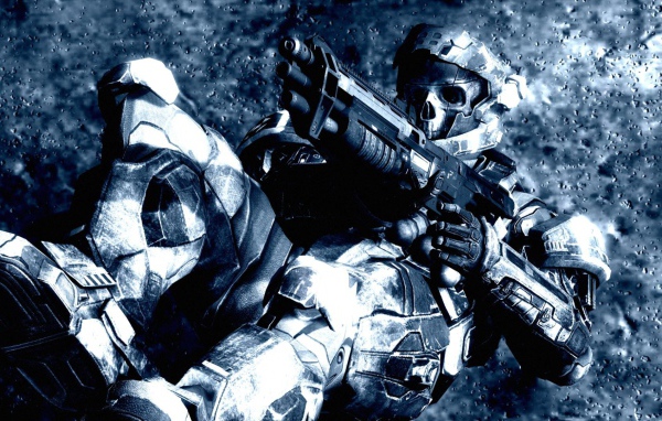 Замерзший солдат космического спецназа