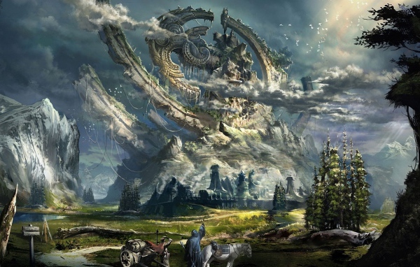 Храм в Атлантиде