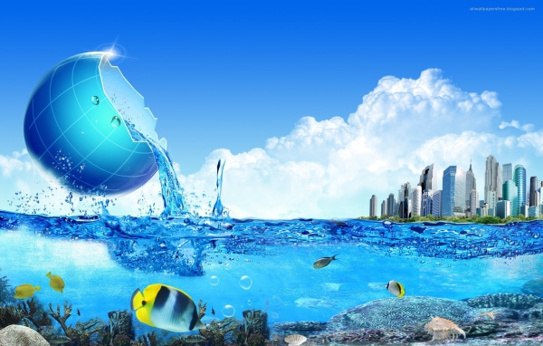 Море пополняется из чаши