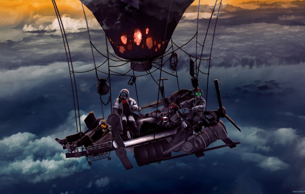 Путешествие над облаками после апокалипсиса