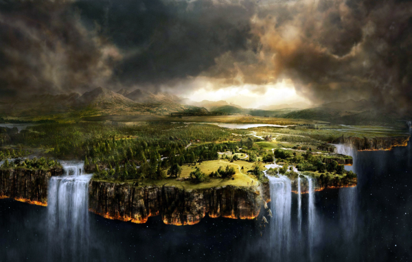 Водопады на краю земли