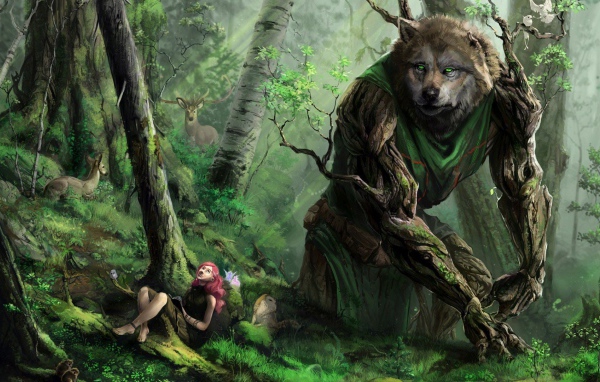 Волк хранитель леса