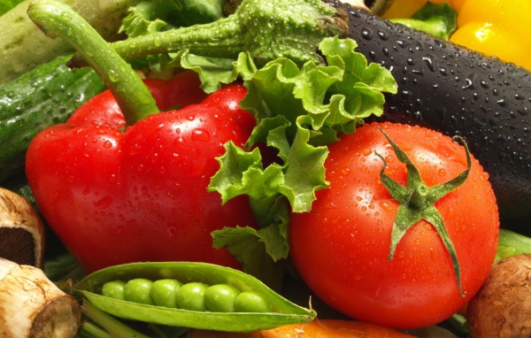 Овощи для весеннего салата