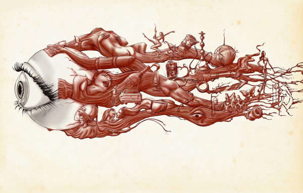 Глаз и его нервы