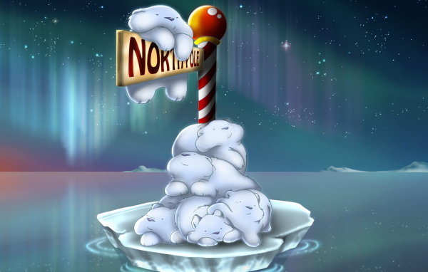 Указатель Северный полюс