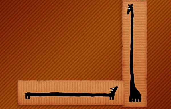 Низкий длинный и высокий длинный