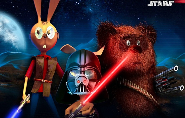 Винни пух в звездных войнах