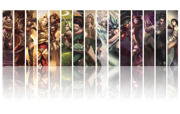 Все персонажи игры Лига легенд