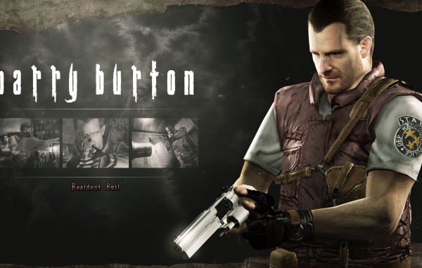 Барри Бартон из игры Resident Evil HD Remaster