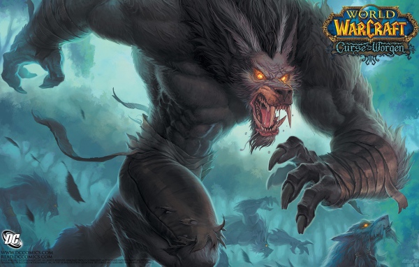 Волк оборотень из игры World of Warcraft