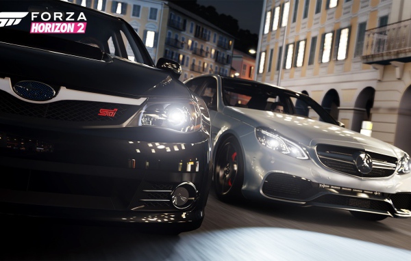 Авто на старте в игре Forza Horizon