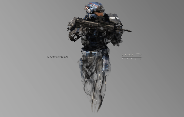 Воин Картер 259 из игры Хало