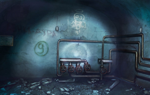 Подвал в игре в игре Бесконечное лето