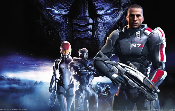 Командор Шеппард из игры Mass Effect