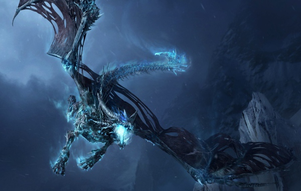 Электрический дракон из компьютерной игры