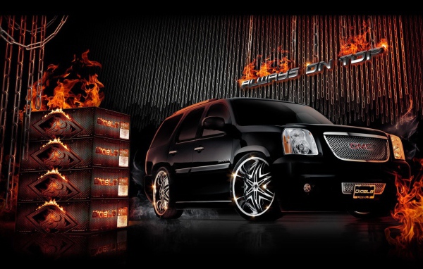 Дорогой автомобиль из компьютерной игры