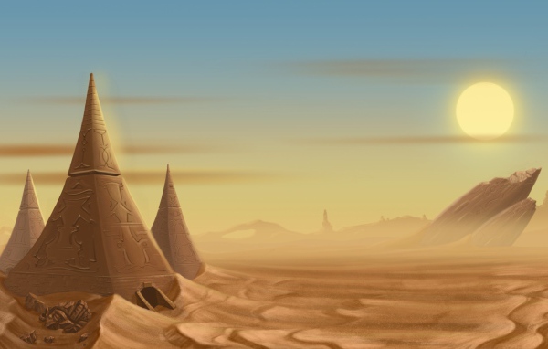 Фантастическая пустыня, игра Bejeweled 3