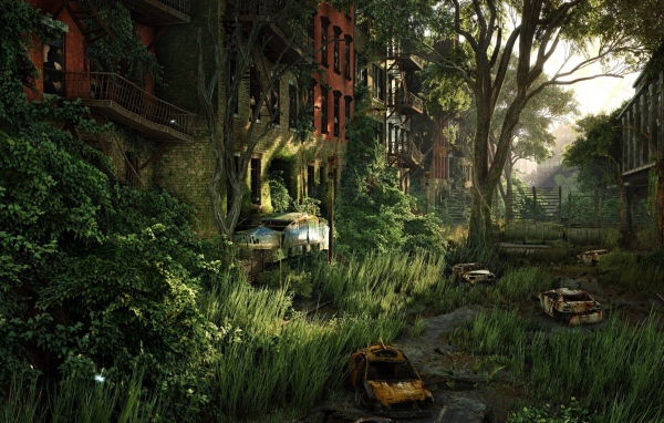 Заброшенный город в игре Crysis 3