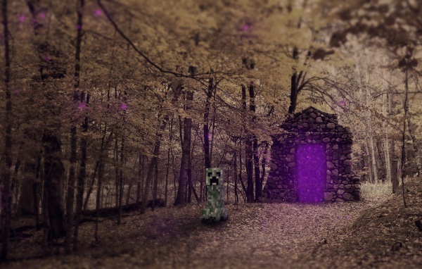 Привидение в игре Minecraft