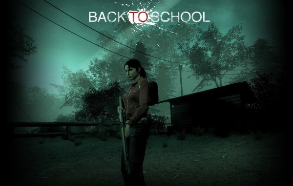 Девушка герой игры Left 4 Dead 2