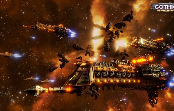 Готическая армада в игре Warhammer 40K