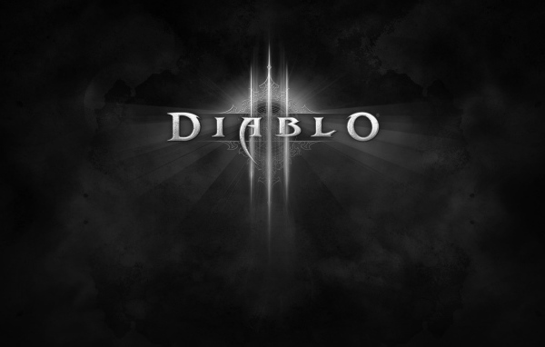 Серый фон, игра Diablo
