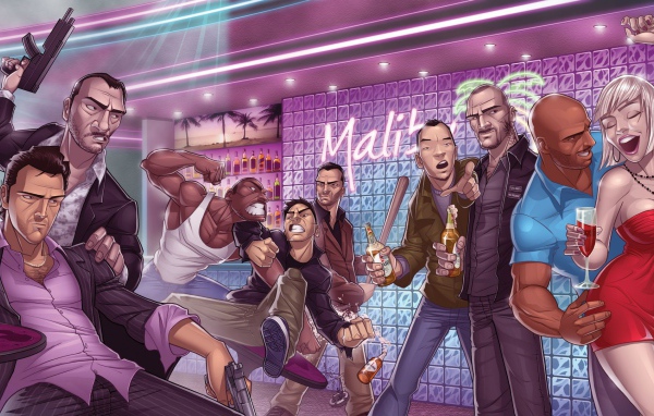 Герои игры GTA Legends