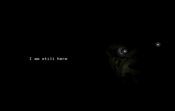 Я остаюсь здесь, игра Five Nights at Freddy's