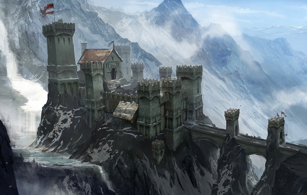 Неприступный замок в игре Dragon Age Inquisition