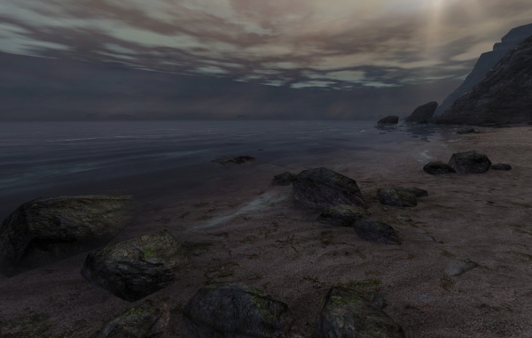 Пейзаж в игре Dear Esther