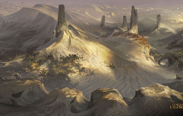 Пейзаж в игре League of Legends