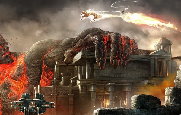 Лавовый монстр, Бог войны