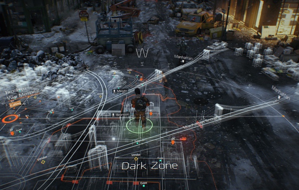 Карта в игре Tom Clancy's The Division