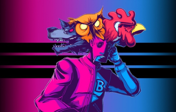 Маски героя игры Hotline Miami