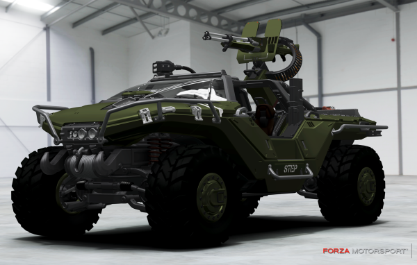 Военный автомобиль в игре Forza Motorsport