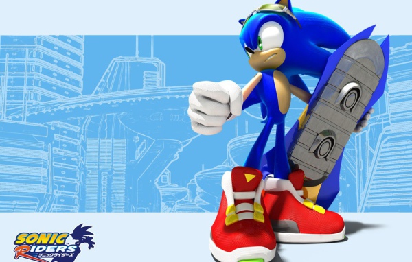 Популярная игра Sonic Riders