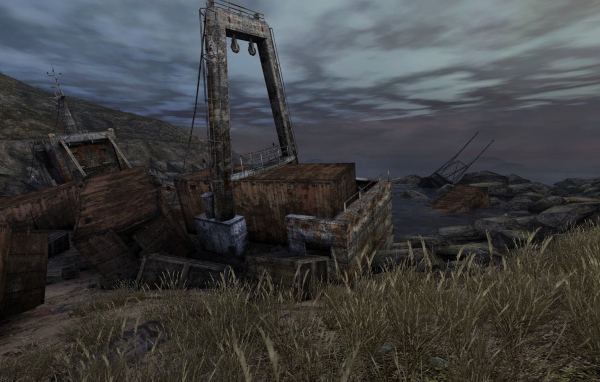 Порт в игре Dear Esther