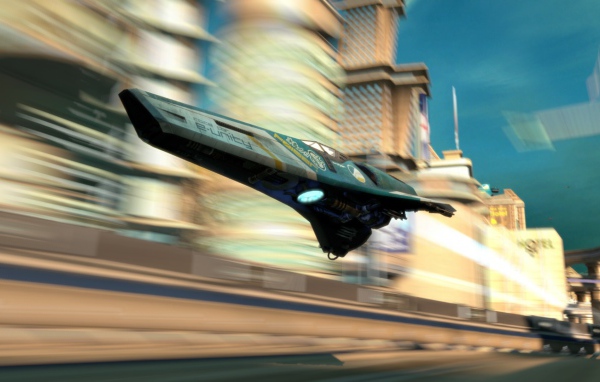 Гонки в игре Wipeout 2048