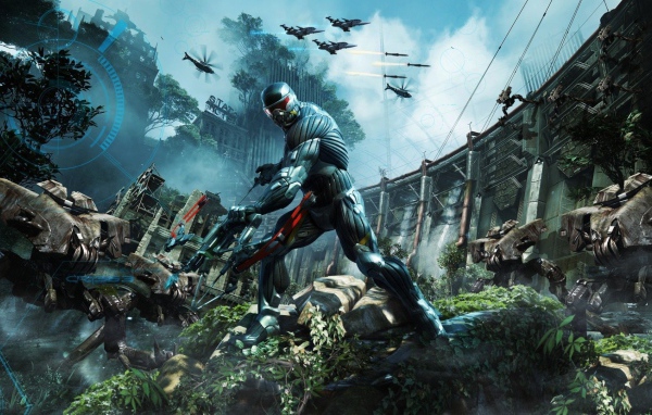 Солдат в игре Crysis 3