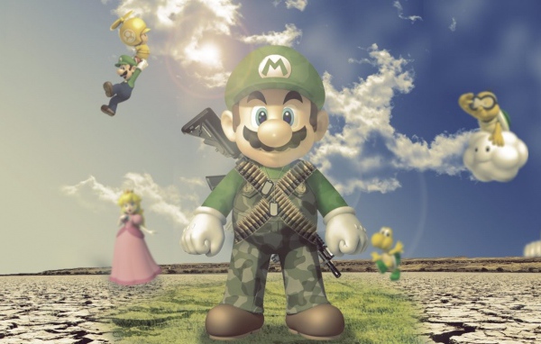 Супер герой Super Mario Bros