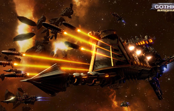 Сражение в игре Warhammer 40K