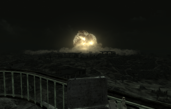 Взрыв в игре Fallout 3