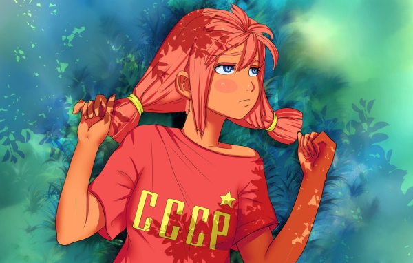 Девушка из игры Бесконечное лето