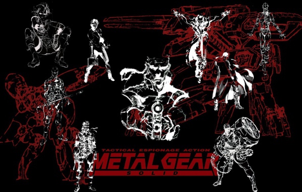 Постер видео игры Metal Gear Solid