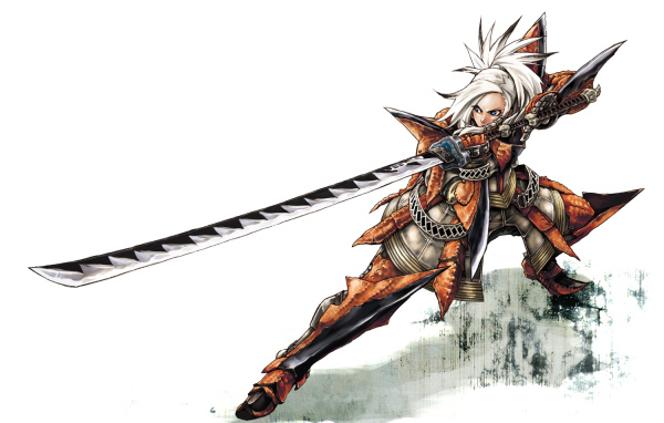 Воин из игры Monster Hunter