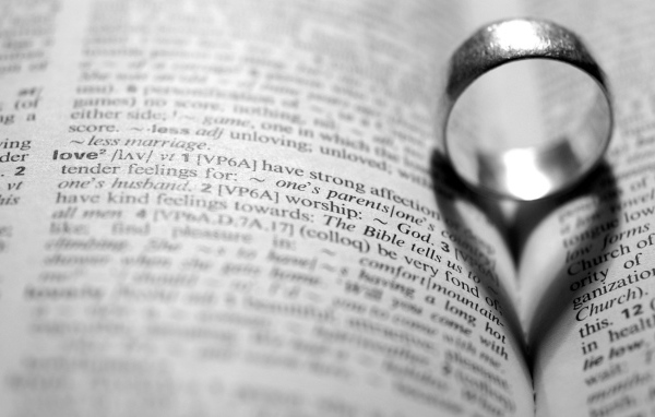 Серебряное кольцо в книге