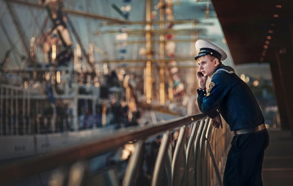 Юный русский матрос